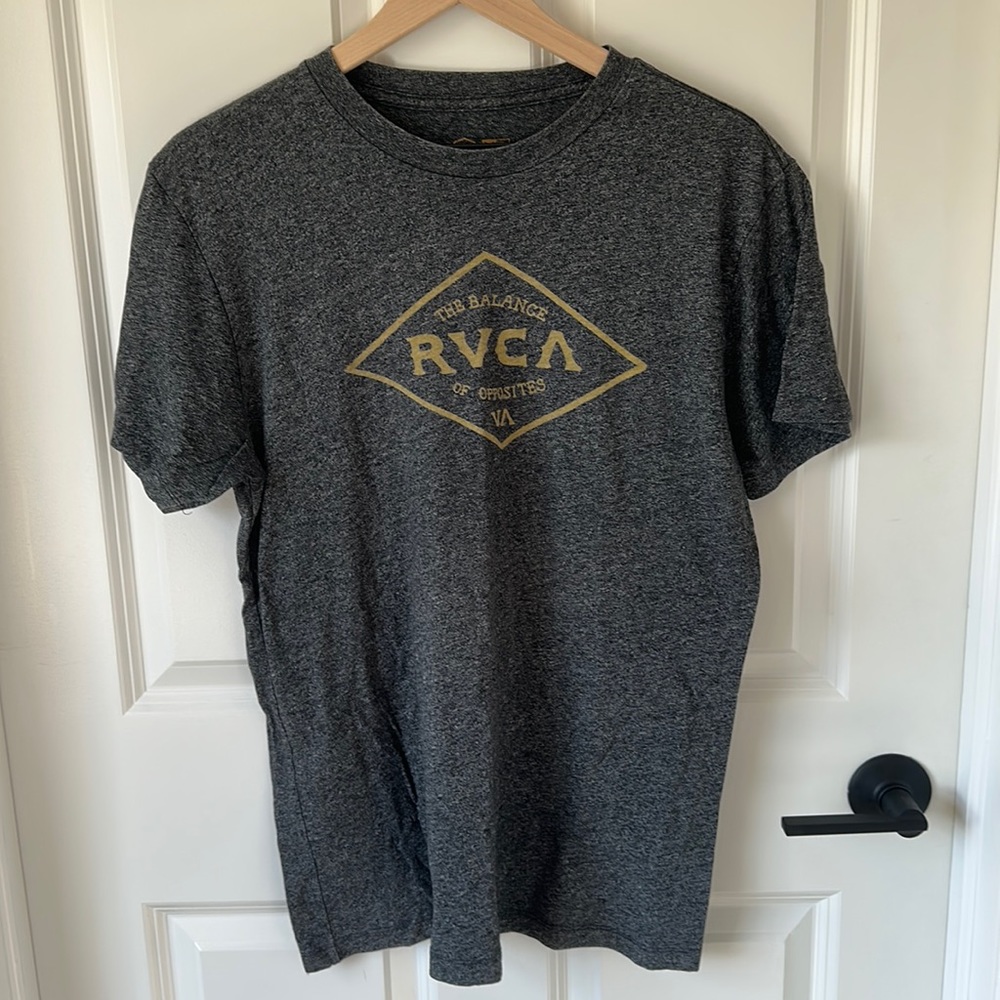 Men’s RVCA Grey T-Shirt size Large
